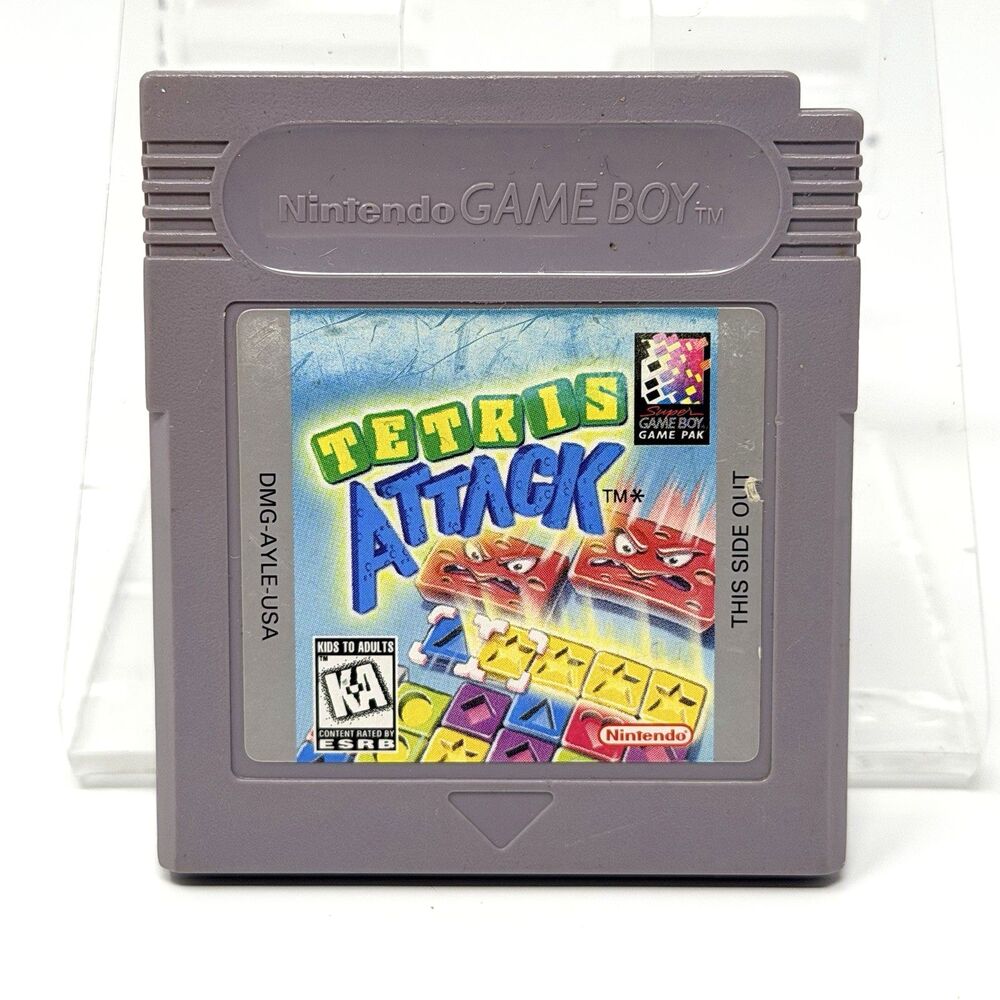 Tetris Attack Nintendo Game Boy GB 1996 Cartridge Only